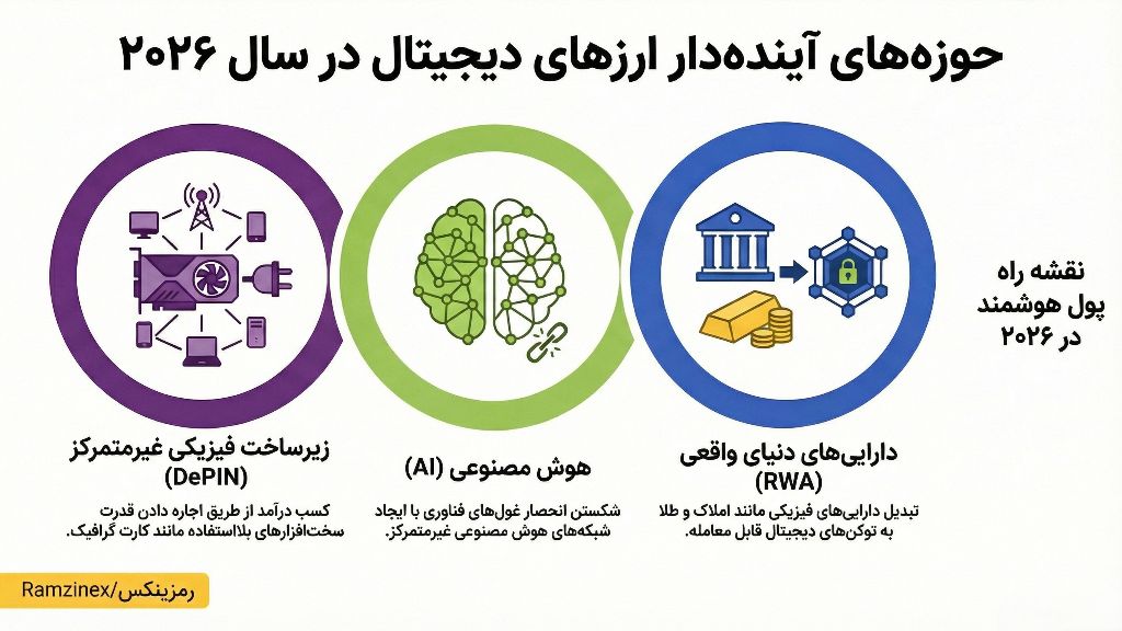 حوزه های مورد علاقه آلت کوین در سال 2026