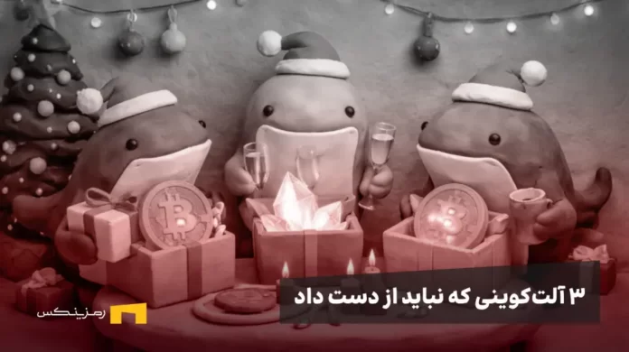مهمانی کریسمس نهنگها با ارزهای دیجیتال
