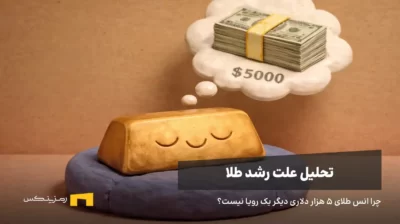 شمش طلا به قیمت ۵ هزار دلار فکر می‌کند.