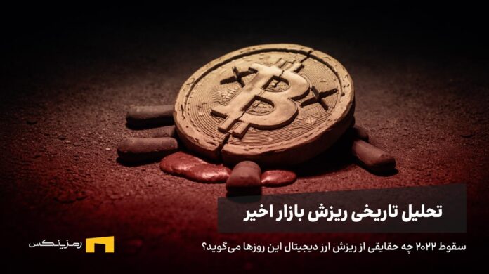 بیت کوین ریزش کرده و خونین است