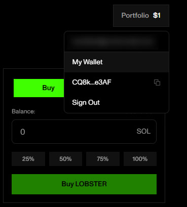 گزینه کیف پول در زورا